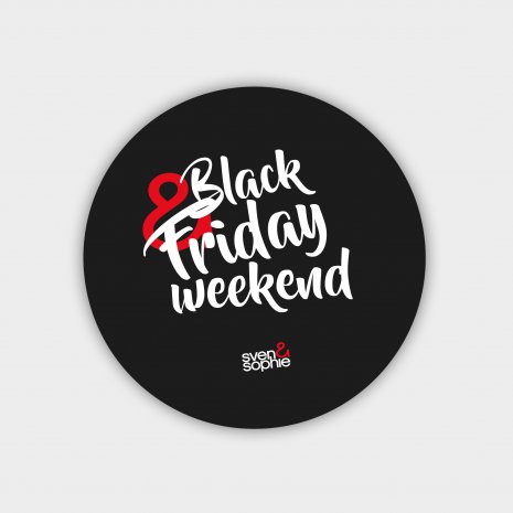 Black Friday Raamsticker